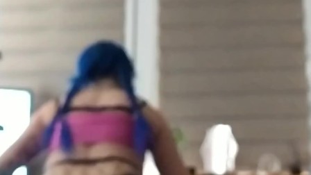 Amazing fit body ass twerking by Goddess Katrix