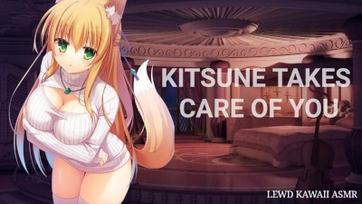 Kitsune Takes Care Of You (Sound Porn) (English ASMR)