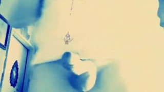 blue vien puff