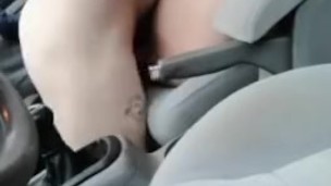 Cheating dogging wife fuck with stranger in car