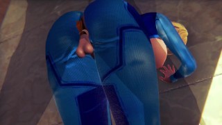 Samus loves anal very much (3D PORN)