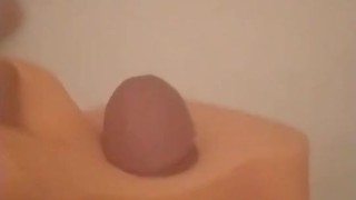 My Cock is too Big for my Toy :(