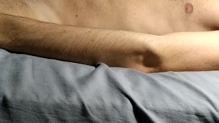 Jerking off with an homemade fleshlight until I cum