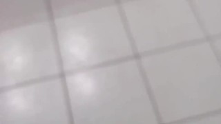 Bathroom Floor Cumshot