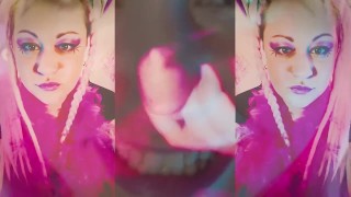 Mesmerized to self suck and slurp your own cummies