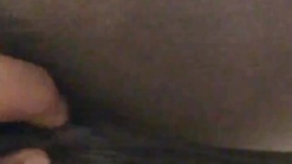 Black whore sticks her fingers and sends me the video, how delicious