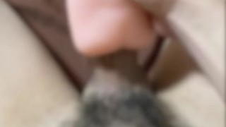 オナホオナニーで中出し射精