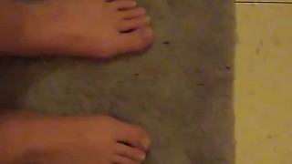 Showing my 12 w feet