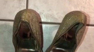 Neighbor Well Worn Heels Cummed