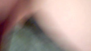 Another wooden handle in pussy video