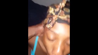Ebony Texas Throat Smash pt3