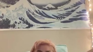 fingering myself in bed