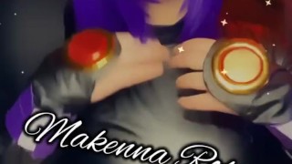 Raven Titans masturbation squirting all over 