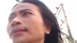 LIVE Horny Slave May is shameless cock hunting in public