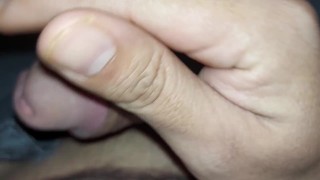 Mi VERGA LATINA, ACABO EN MIS MANOS 🍌💦💦💦 CASERO