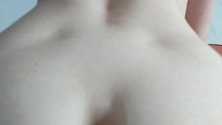 Fucked her pussy with a toy
