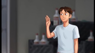 SUMMERTIME SAGA V0208 - PT 289 - ON THE WALL
