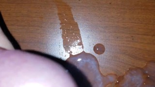 Boy jerking off cums fast