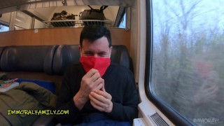 Dan Surprises Stepson with Cock Crazed Blonde That Wants To be Tag Teamed!