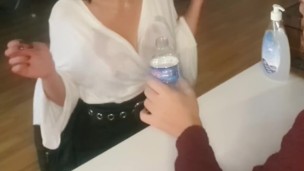 Lisa meet Pablo and have wet t shirt and with big boobs get his dick soo enjoy