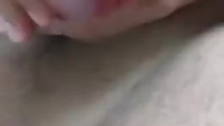 Buena masturbación luego de trabajar 