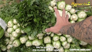 CarneDelMercado - Jesica Dulce Redhead Latina Colombiana Oiled Up For A Hot Fuck