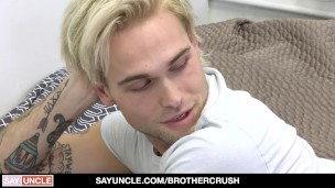 Brother Crush - Horny Stepbrothers Trent Marx and Mark Something Get Sensual