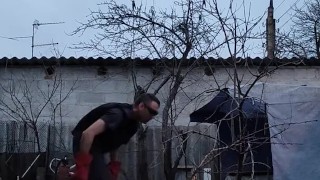 Branches climbed into the wires