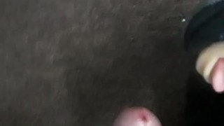 Fleshlight in a sock W/cum
