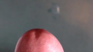 Close Up of my Huge Cumshot (9 squirts of cum)