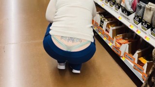Whale Tail Huge Booty Milf at Walmart