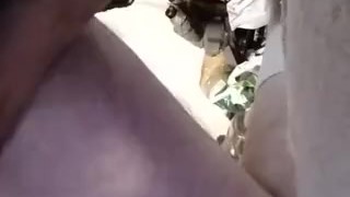 Double orgasm prostate orgasm riding my werewolf dildo came twice