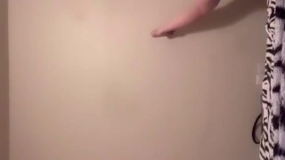 Twerking on a wall