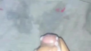 Playing with my penis and getting milk
