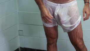 mature BF Killian Knox Sucks A Huge Cock In The Shower - ExtraBigDicks