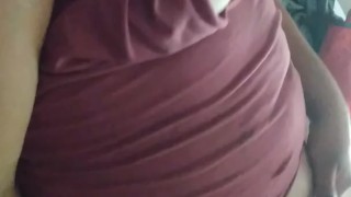 Playing with her self