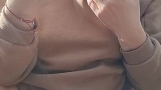Japanese hentai schoolgirl in the woods squirt herself to exhaustion
