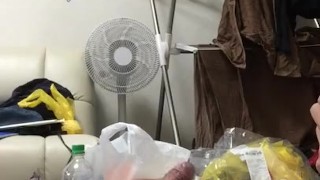 昼間からオナニー❤️今日はめっちゃ精子出た❤️