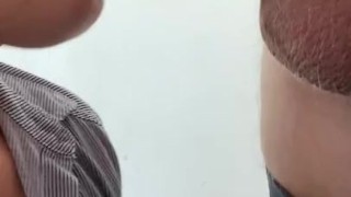 Amateur teen loves sucking cock!