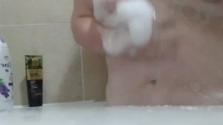 Rub a dub dub one slut in a tub