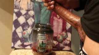 YOU GOTTA LOVE THEM YANKEE CANDELS BBC CUMSHOT