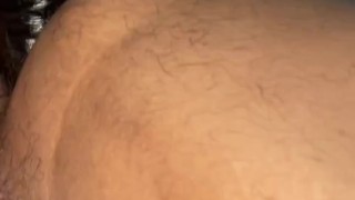 Trying a dildo for the first time