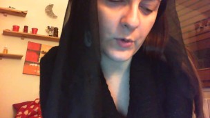 Bad nun swears like never before and denies god for your hard cock