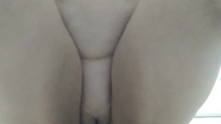 Cumming hard in the bathroom (with moaning)