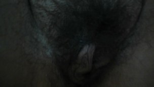 Huge pussy and hairy asshole caught up close pussy pops and pisses