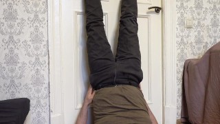 Upside down pee on my clothes