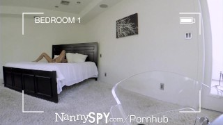 NANNYSPY Lonely Step Dad Gets Much Needed Attention
