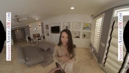 Naughty America - Liz Jordan house-sits for her neighbor and stumbles upon sexy lingerie and a big h