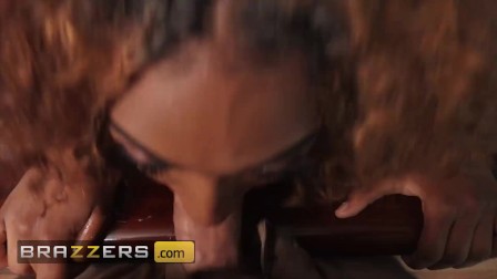 Brazzers - Brixley Benz Bounces On Scott Nails’s Giant Cock Deep And Hard Like It Owes Her Money