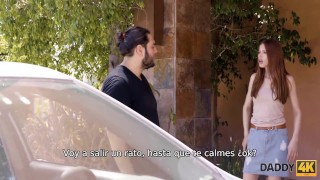 DADDY4K Chica ingenua engaña a su futuro marido